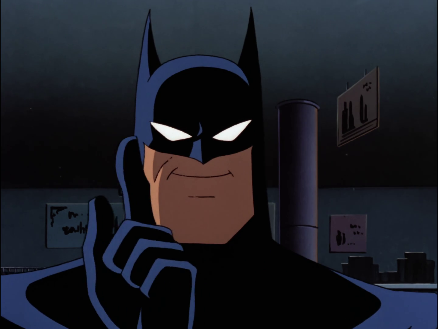 Batman thinking gif