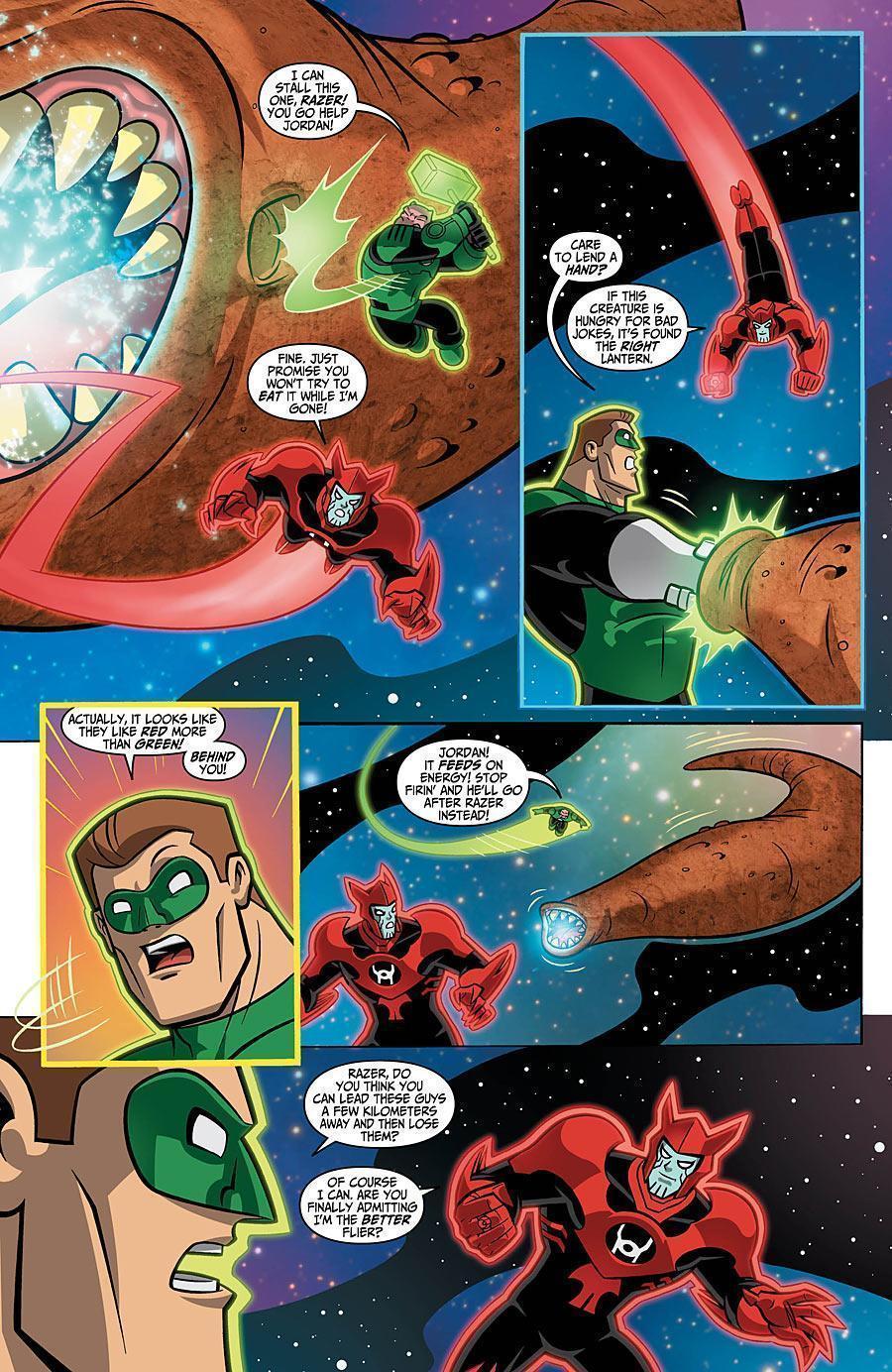 Latest Issue Of Monthly Green Lantern The Animated Series Comic