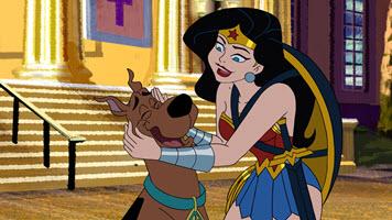 Wonder Woman and Scooby
