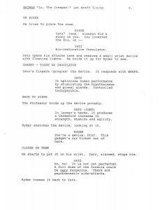 BTAS Batman: The Animated Series - The One and Only Gun Story Script 01 (First Draft) - Page 10