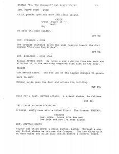 BTAS Batman: The Animated Series - Extras - Lo, The Creeper! Script (First Draft) - Page 23