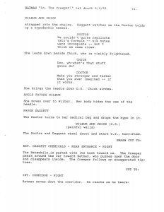 BTAS Batman: The Animated Series - Extras - Lo, The Creeper! Script (First Draft) - Page 32
