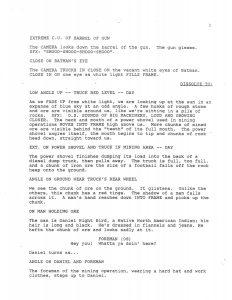 BTAS Batman: The Animated Series - The One and Only Gun Story Script 01 (First Draft) - Page 05