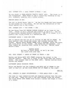 BTAS Batman: The Animated Series - The One and Only Gun Story Script 01 (First Draft) - Page 11