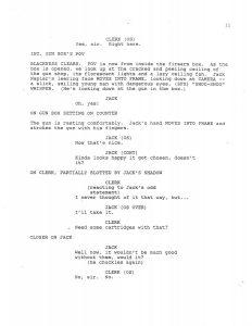 BTAS Batman: The Animated Series - The One and Only Gun Story Script 01 (First Draft) - Page 13