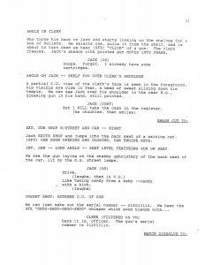 BTAS Batman: The Animated Series - The One and Only Gun Story Script 01 (First Draft) - Page 14