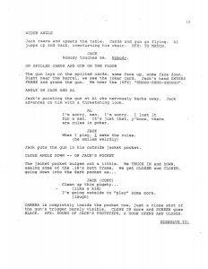 BTAS Batman: The Animated Series - The One and Only Gun Story Script 01 (First Draft) - Page 17