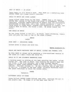 BTAS Batman: The Animated Series - The One and Only Gun Story Script 01 (First Draft) - Page 22