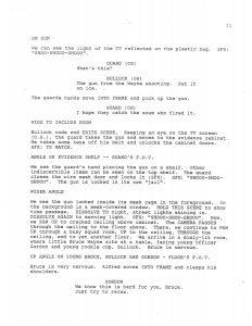 BTAS Batman: The Animated Series - The One and Only Gun Story Script 01 (First Draft) - Page 23