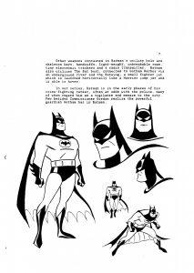 BTAS - Batman: The Animated Series Writer Bible - Page 012