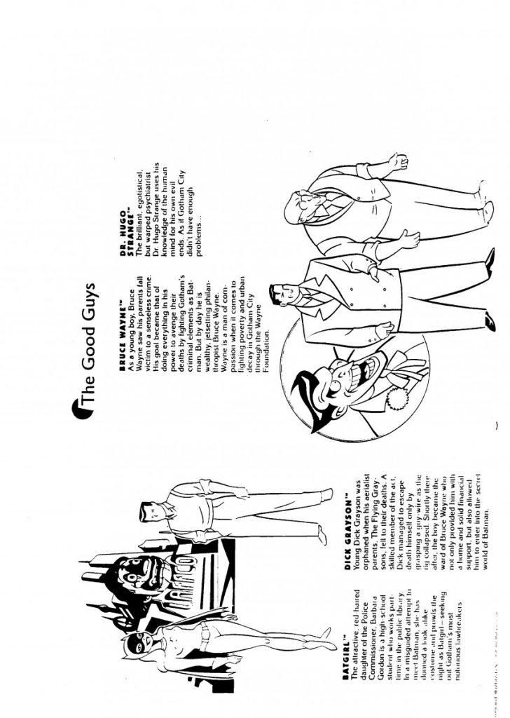 BTAS - Batman: The Animated Series Writer Bible - Page 135