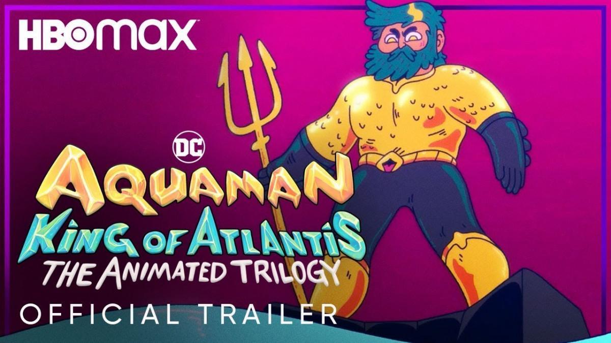 “aquaman King Of Atlantis” Animated Mini Series Coming To Dvd Digital Hd On April 26 2022 1536